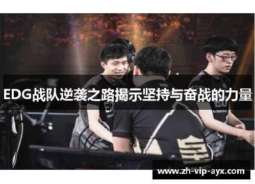 EDG战队逆袭之路揭示坚持与奋战的力量